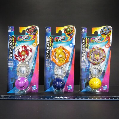 Beyblade Burst Rise Hyper Sphere (3) Galaxy Zeutron Z5, Rudr R5, Solar Sphinx S5