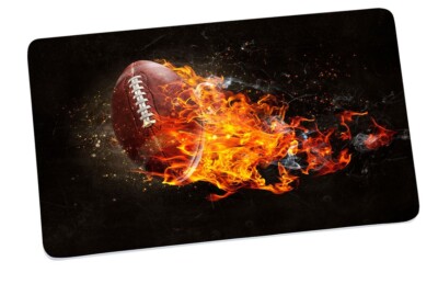 Frühstücksbrettchen American Football Fireball Game on Quarterback  23,5x14cm