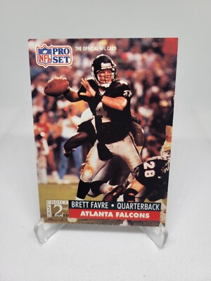 Brett Favre 1991 NFL Pro-Set ' 2nd Round Draft Choice ' Base Card #762