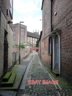 PHOTO  GEORGE YARD DERBY A NARROW COBBLED STREET IF THAT'S NOT TOO GRAND A WORD