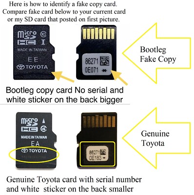 2014 2015 2016 2017 Toyota Highlander Venza Navigation Micro SD