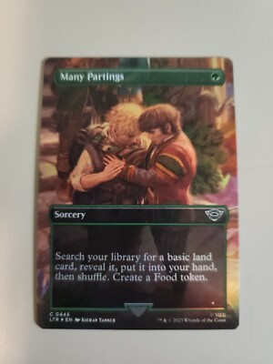 MTG Many Partings LotR Tales of Middle-earth 0445 Scene Foil Common | eBay