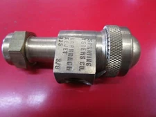 1 NOS Spraying systems Brass teejet #6135-3/8 NPT w/ diaphram check valve nozzle