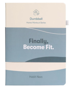The Dumbbell Home Workout Journal. Fitness Planner that only requires Dumbbells
