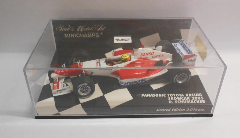 MINICHAMPS F1 ESCALA 1/43 - 400 050087 PANASONIC TOYOTA 05 R.SHUMACHER Foto 3 de 3