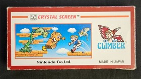 Nintendo Climber DR-802 Crystal Screen Game&Watch Lcd Lsi Game Handheld