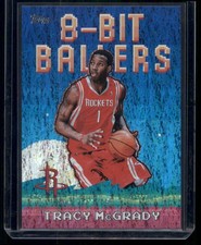 #8B-27 2025-26 Topps Tracy McGrady 8-Bit Ballers Holo Foil Houston Rockets