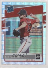 2020 Panini Donruss Optic Rated Rookies FOTL Pandora Prizm 84/99 Zac Gallen 7m3
