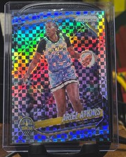2025 Panini Prizm WNBA Ariel Atkins Checkerboard SSP Case Hit #13 Chicago Sky