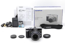 1,960 Shot MINT w/Box OLYMPUS PEN E-PL1 Digital Camera 14-42mm Lens Kit JAPAN