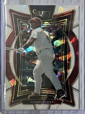 2025 Select  Baseball ALBERT PUJOLS #86 Concourse White Cracked Ice 25/25.