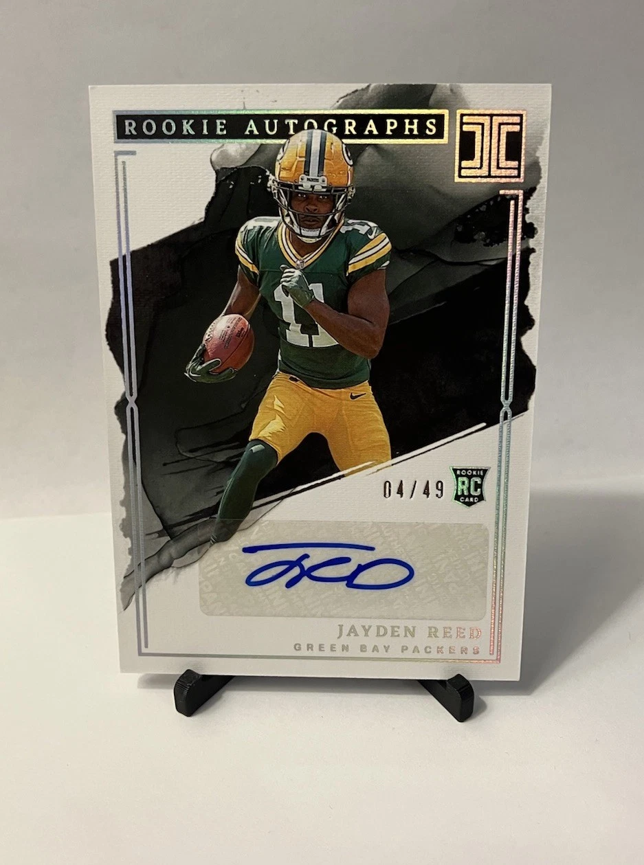 Jayden Reed Panini Impeccable Rookie Autographs #RAJR Base