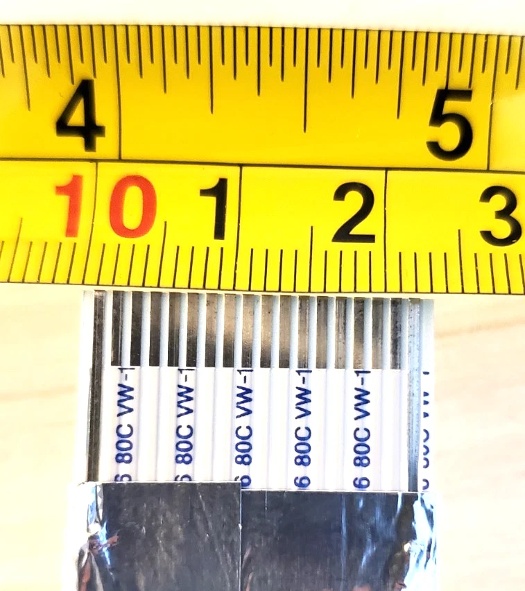 Flex Flat Ribbon Cable AWM 2896 80C 90V VW-1, 2" inch 18 pins -4 pin Connection - Image 4 of 4