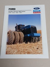 Ford Versatile tractor 4wd 9880 9680 9480 9280 sales brochure 28pg ORIGINAL