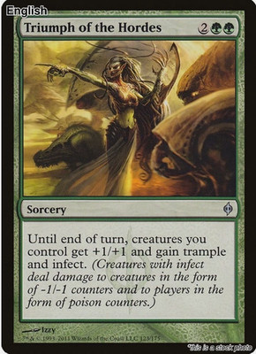 Triumph of the Hordes EN New Phyrexia - LP TCG MTG