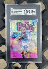 12/100 Erling Haaland 2022-23 Finest UCC The Man Auto Autograph #FTM1 SGC 9.5/10