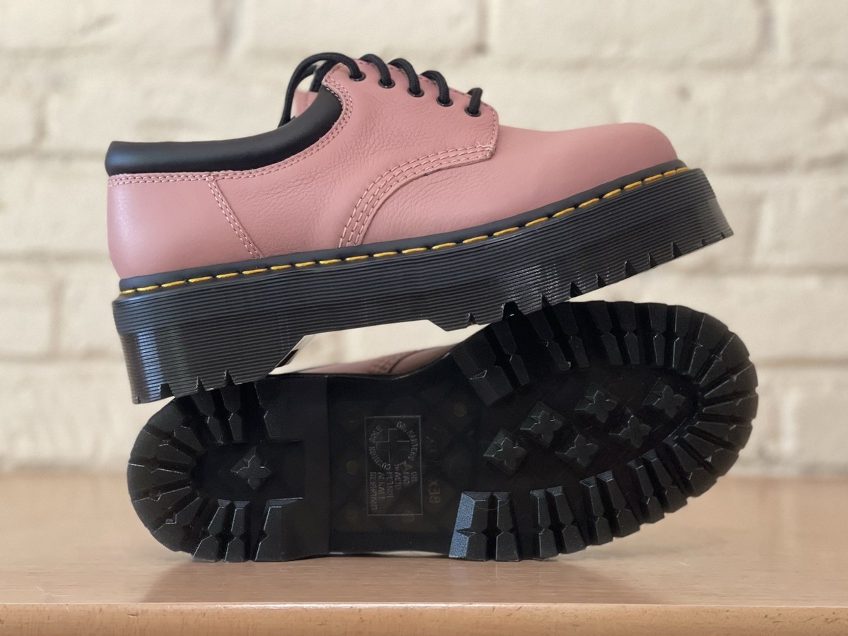 Dr Martens 8053 Quad Jadon Women Size 9 Pink Leather Platform Pisa
