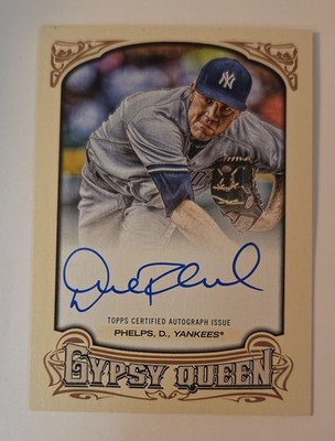 2014 Topps Gypsy Queen - Autographs David Phelps #GQA-DP (AU)