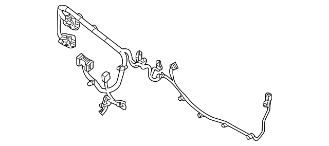 Genuine GM Driver Side Front Door Lock Wiring Harness 84747662