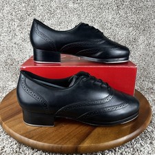 Capezio Roxy Tap Women Size 13 M Professional Dance Shoes Black Leather 960