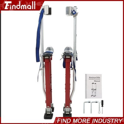 Findmall 24-40 In Adjustable Aluminum Drywall Stilt Tool Taping Painting Painter