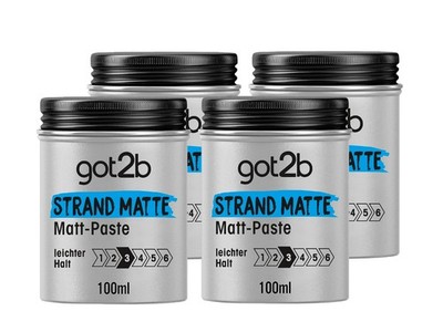 GOT2B Matt-Paste 100 ml Strand Matte, 4x 100 ml