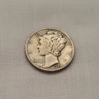 Very Fine Tough Date 1927-D MERCURY DIME w/100% Orig. Surfaces & NICE EYE APPEAL