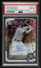 2022 Bowman Chrome Prospect Speckle Refractor /299 Trey Sweeney PSA 10 Auto 0xh3