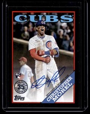 2023 Topps 1988 Baseball Black Autographs Christopher Morel RC Auto 148/199