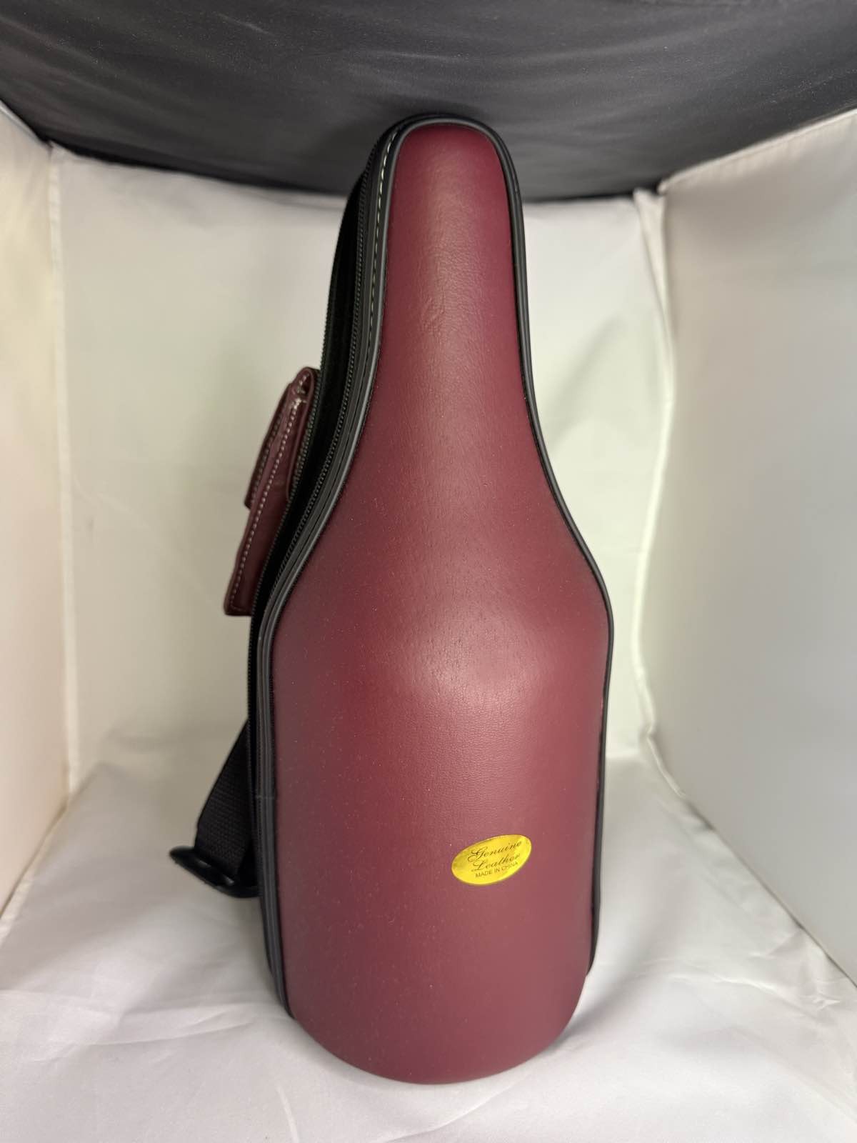 Caddy O Wine Insulated Burgundy Bottle Carrier