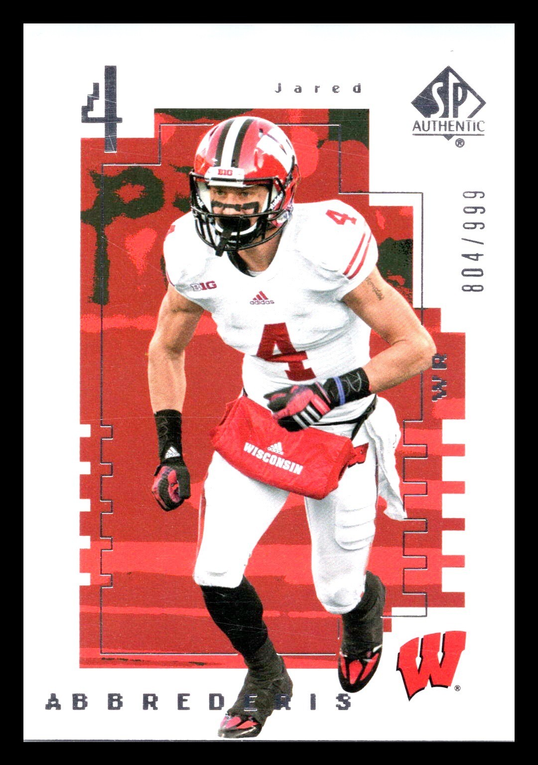 Jared Abbrederis SP Authentic Future Watch #FW42 Base