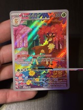 Pokemon Sawsbuck 166/162 Temporal Forces Illustration Rare