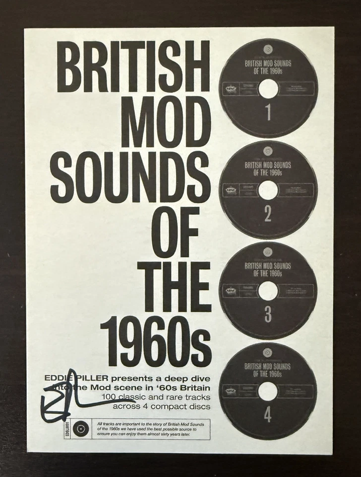 Eddie Piller Presents British Mod Sounds of the 1960s- CD Box Set - Image 2 of 4