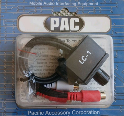 PAC LC-1 UNIVERSAL AMPLIFIER BASS KNOB RCA LEVEL AMP VOLUME CONTROL LC1 NEW