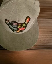 TopLevel Aloha Hawaiian🌺HangLoose DadCap Geometrical Tropical VacaHat Excellent