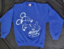 Vtg 90s DisneyDesigns MickeyMouse Sweatshirt Madein USA. please check pictures