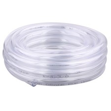 Clear Vinyl PVC Tubing 1/4" ID X 3/8" OD Plastic Flexible Food Grade Hose 10 ...