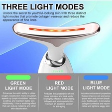 Facial Massager for Face and Neck,Red Light Therapy Wand,Face Tool for Skin Care