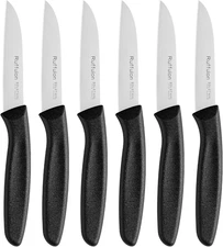 Stainless Steel Paring Knife Set (6 Pieces) Ultra Sharp Vegetable & Fruit Knife