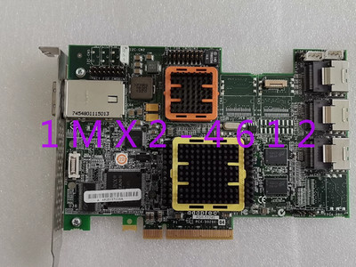 1pc used  Adaptec ASR-51245 512M 12 port SAS/SATA RAID array card