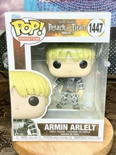 Funko Pop Vinyl Attack on Titan  Armin Arlelt #1447 Ages 3+ Nice Box (2)