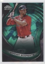 2022 Topps Chrome Black Green Atomic Refractor 65/99 Xander Bogaerts #59 0j5z