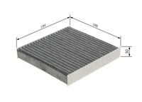 Bosch Filter, Innenraumluft 1 987 435 589 FüR Abarth Fiat Lancia
