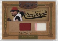 2008 Playoff Prime Cuts Icons Combo Materials 20/20 Barry Larkin #29 HOF 07qw