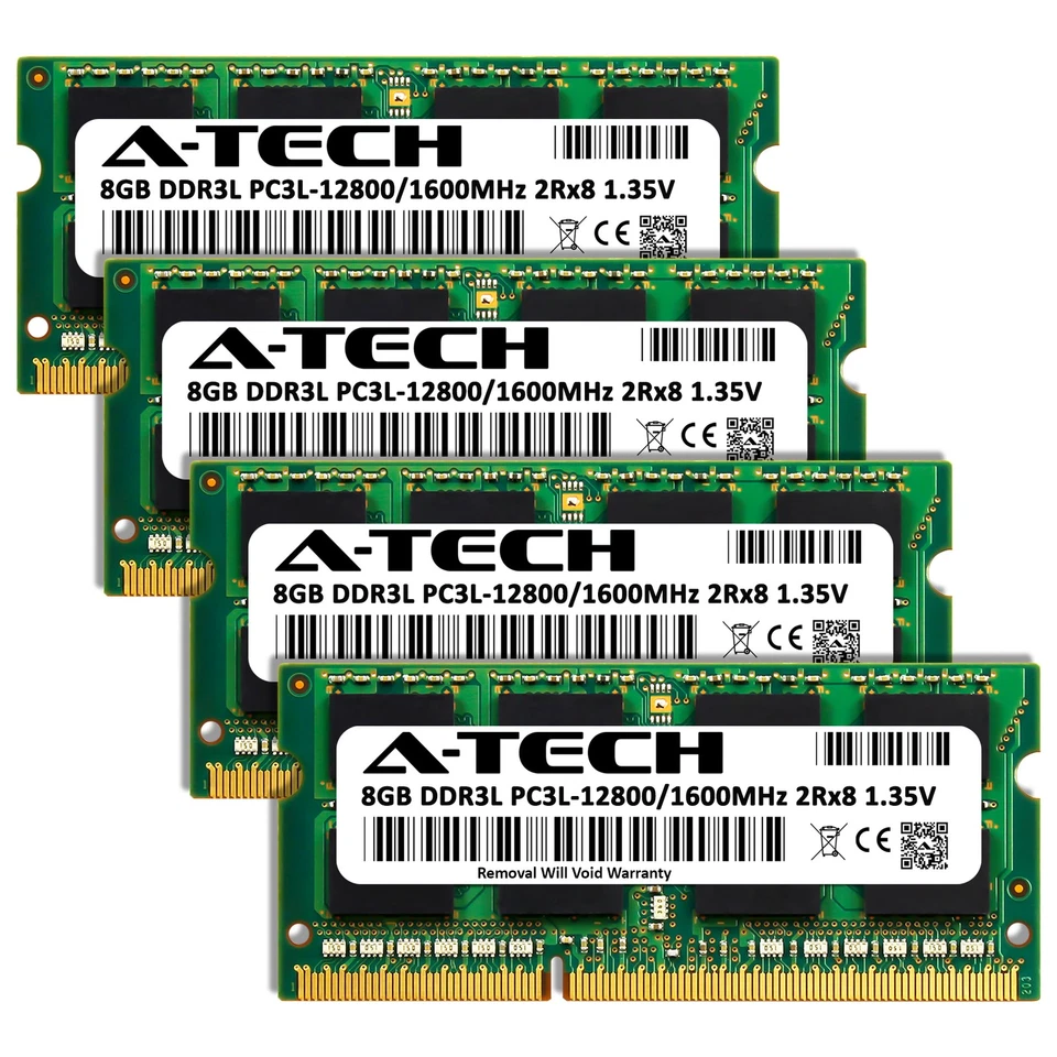 32GB 4x 8GB PC3L-12800 Dell Alienware 17 Memory RAM - Image 2 of 4