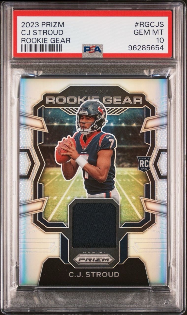 CJ Stroud Panini Prizm Rookie Gear #RGCJS Base