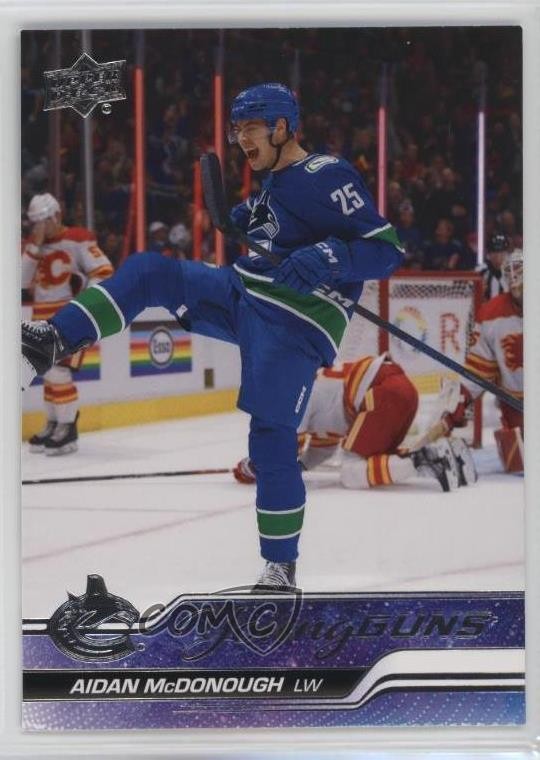 2023-24 Upper Deck Series 1 Young Guns Aidan McDonough #232 4f5