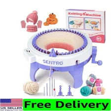 SENTRO 48 Needles Knitting Machine with Smart Row Counter – Ideal for Beginners