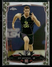 2014 Topps Chrome #113 Jeff Mathews Camo Refractors #/499