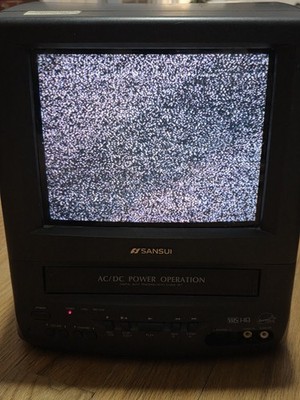 Sansui COM0961B CRT TV/Monitor 480i 60Hz Black Screen Less Than 20 in